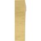 Ekena Millwork 3"W x 12"D x 12"H Thin Rivera Rough Cedar Woodgrain TimberThane Corbel, Primed Tan CORUR03X12X12RIVRCPR - alternate 2
